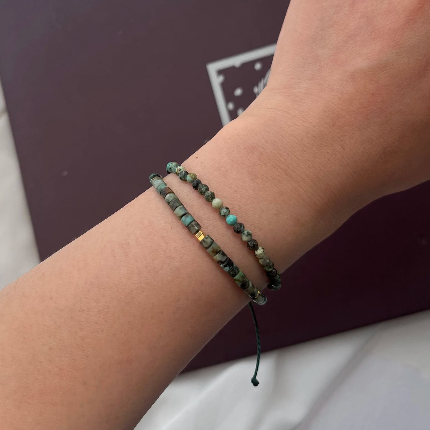 Nature Stone Beaded Bracelet