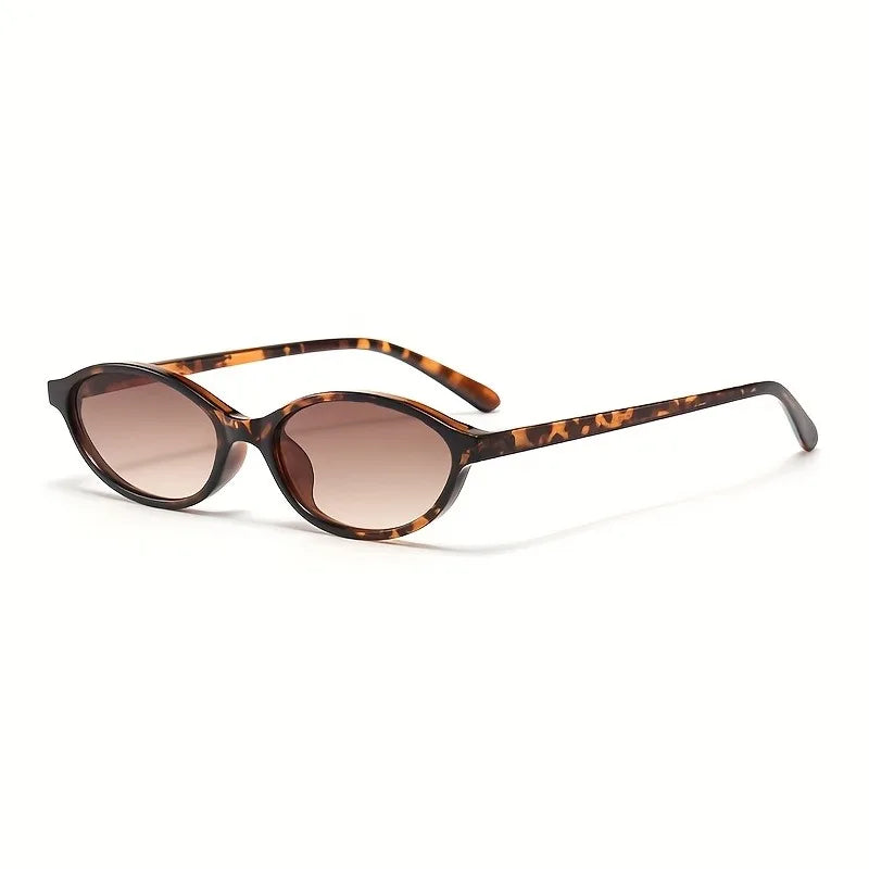 Slim Oval Sunglasses