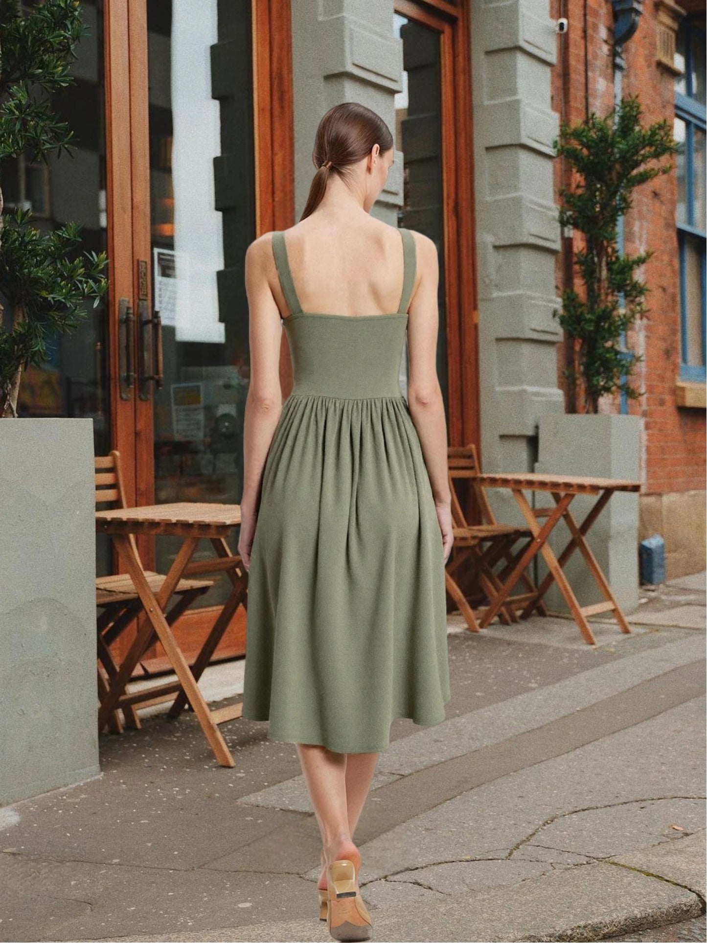 Vintage Backless Sundress