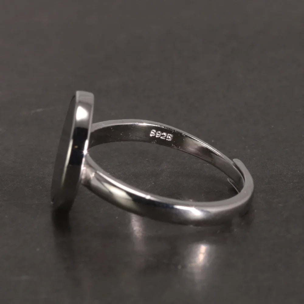 Sterling Silver Black Onyx Ring