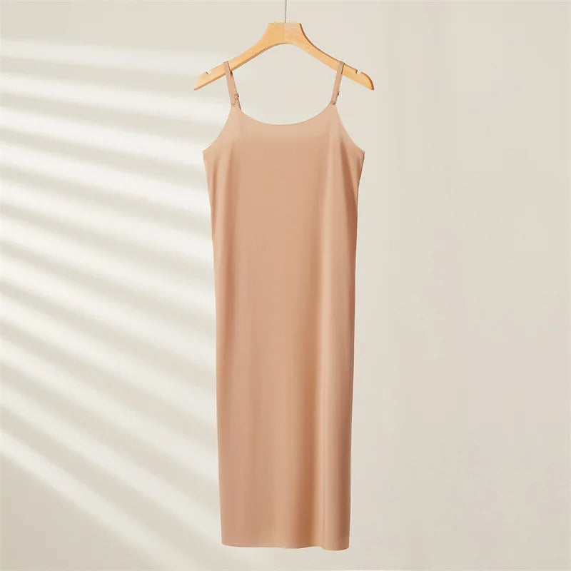 Ultrathin Ice Silk Long Nightdress