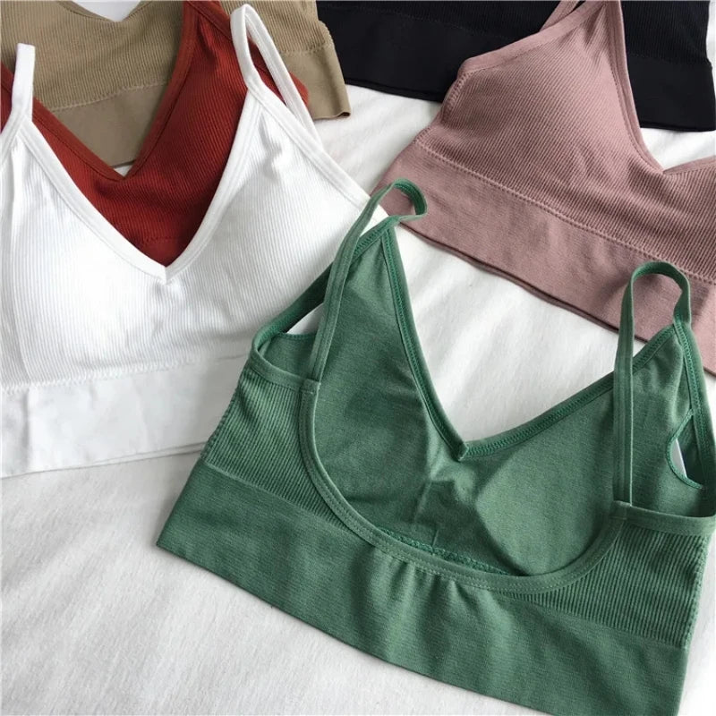 Crop Top Cami Bra