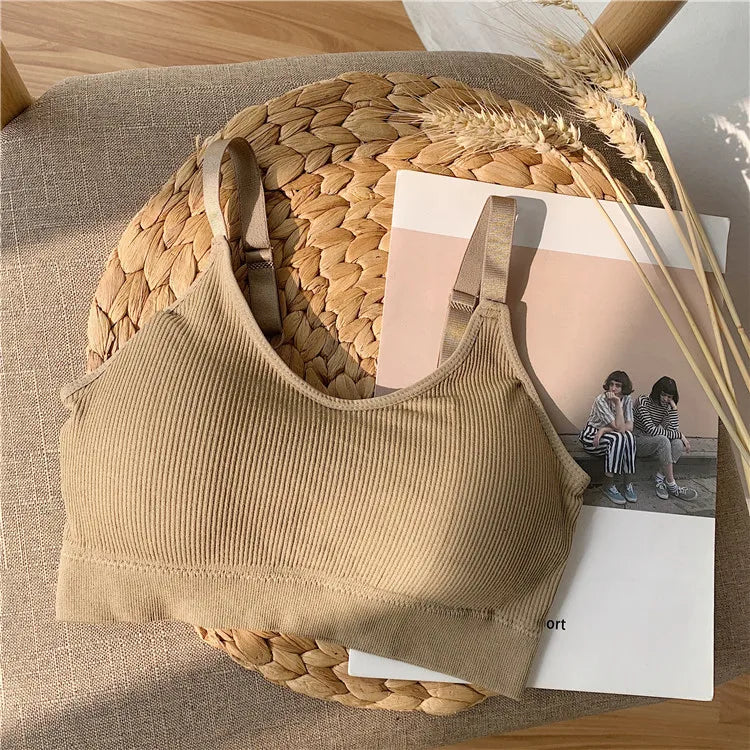 Ribbed Padded Bralette