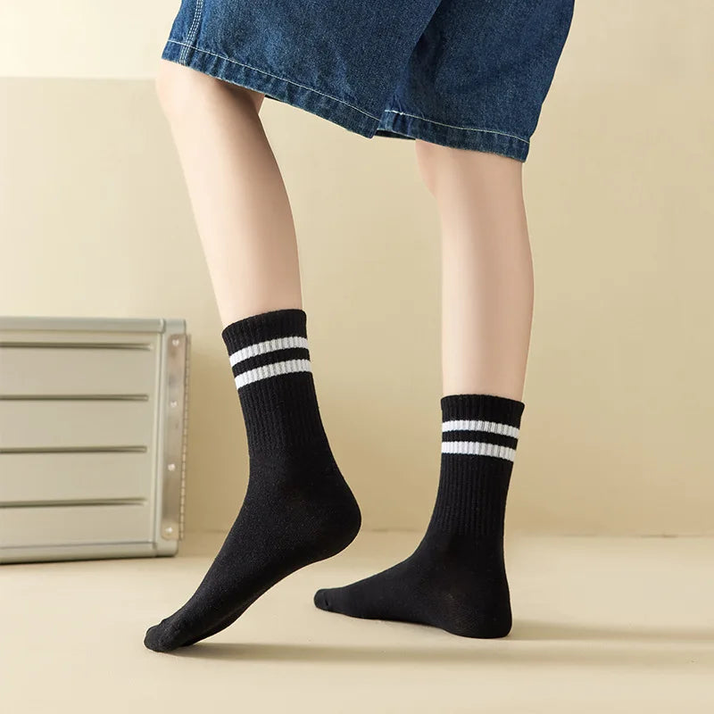 Striped Cotton Socks