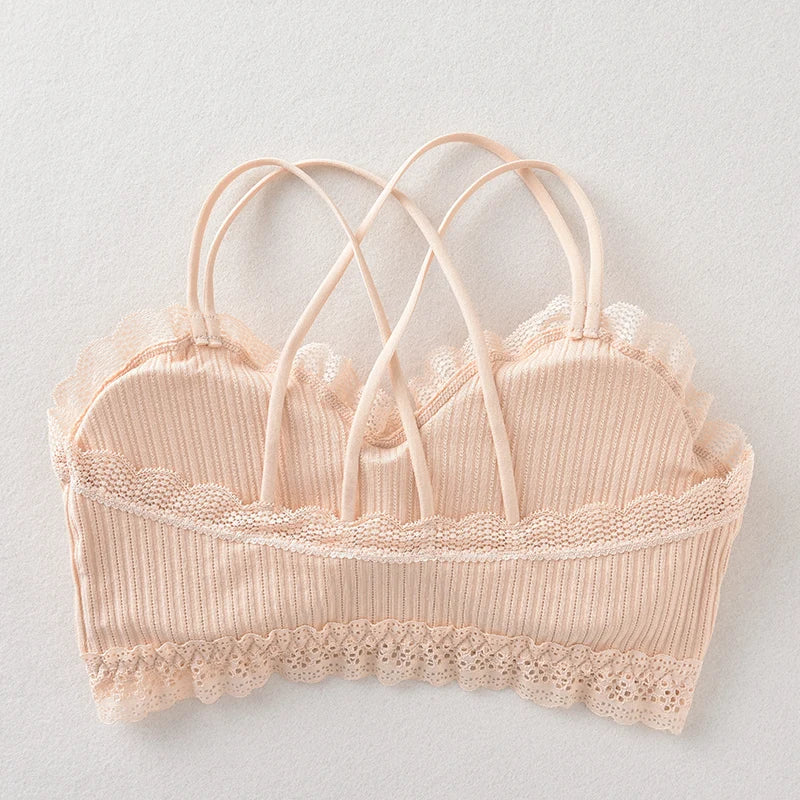Lace Seamless Padded Bralette
