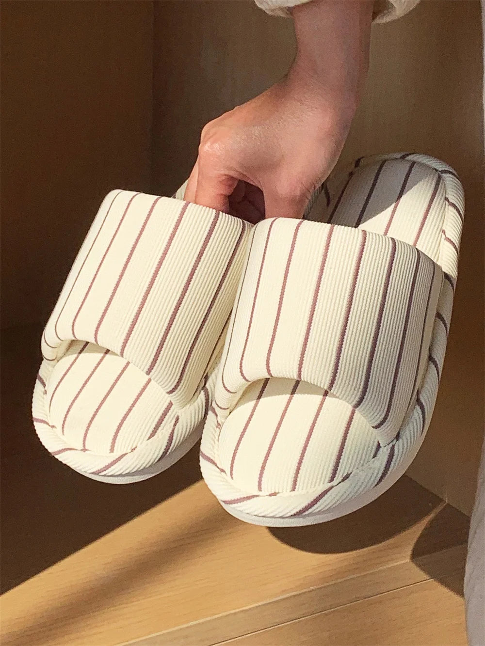 Linen Slippers
