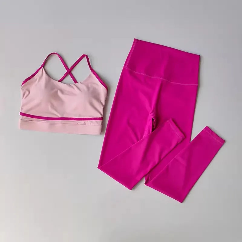 High Waisted Yoga Set