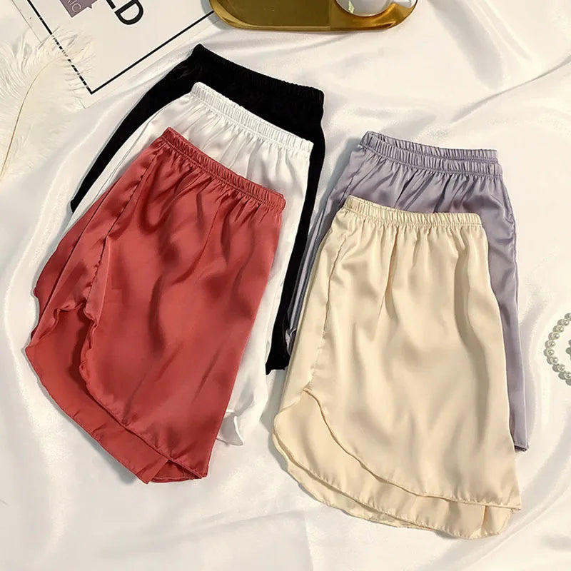 Satin Pajama Shorts