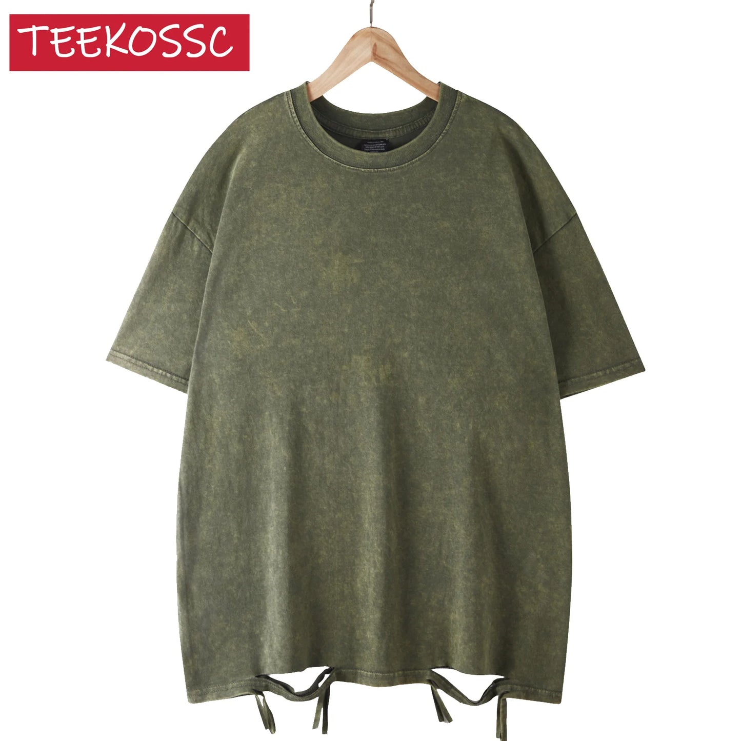 Retro Heavyweight Solid Color T-shirt