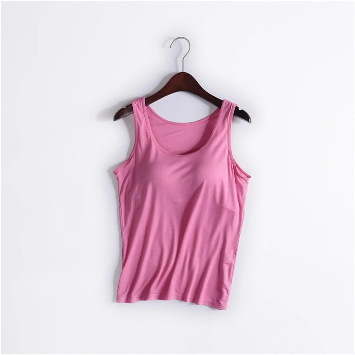 Basic Tank Top with Padded Bra