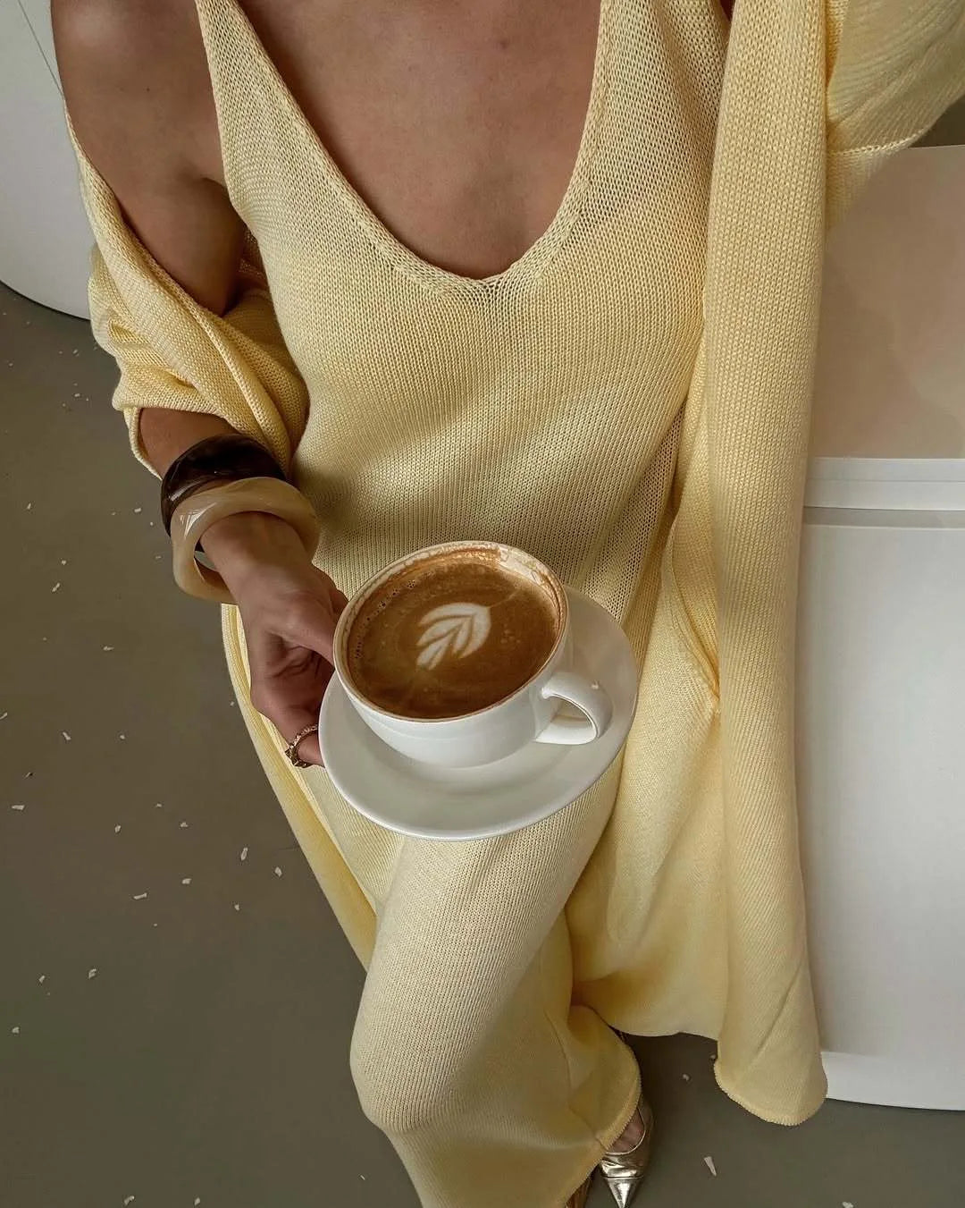 Soft Loose Dress Two Piece Set