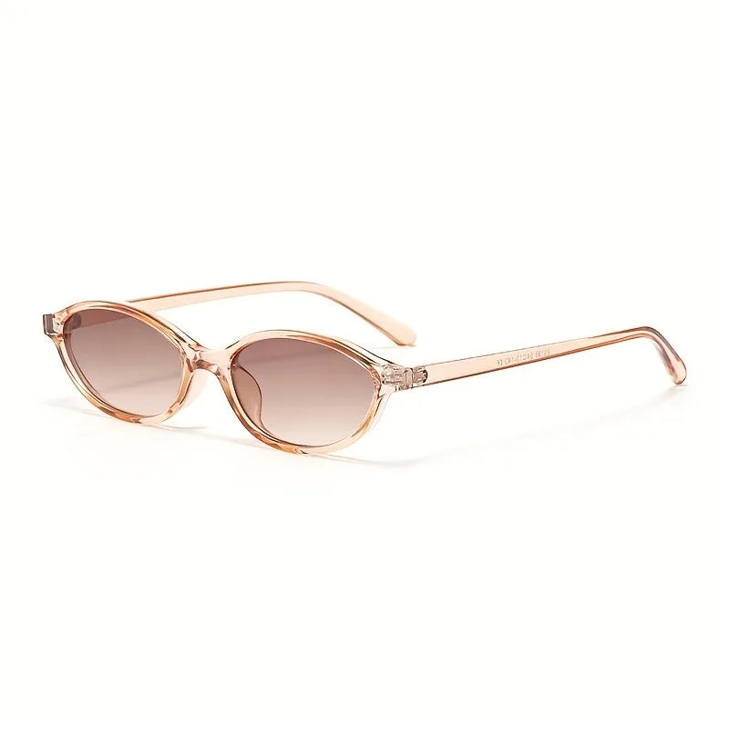 Slim Oval Sunglasses