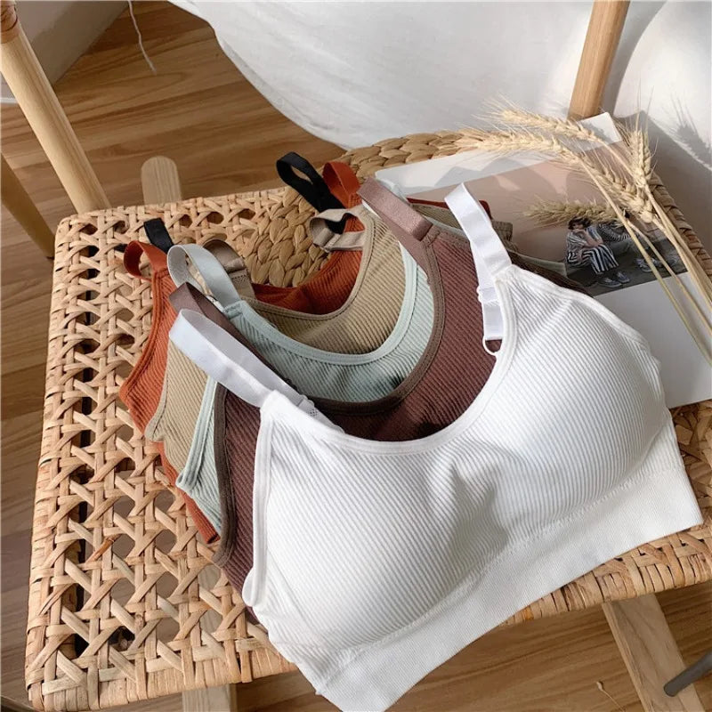 Ribbed Padded Bralette