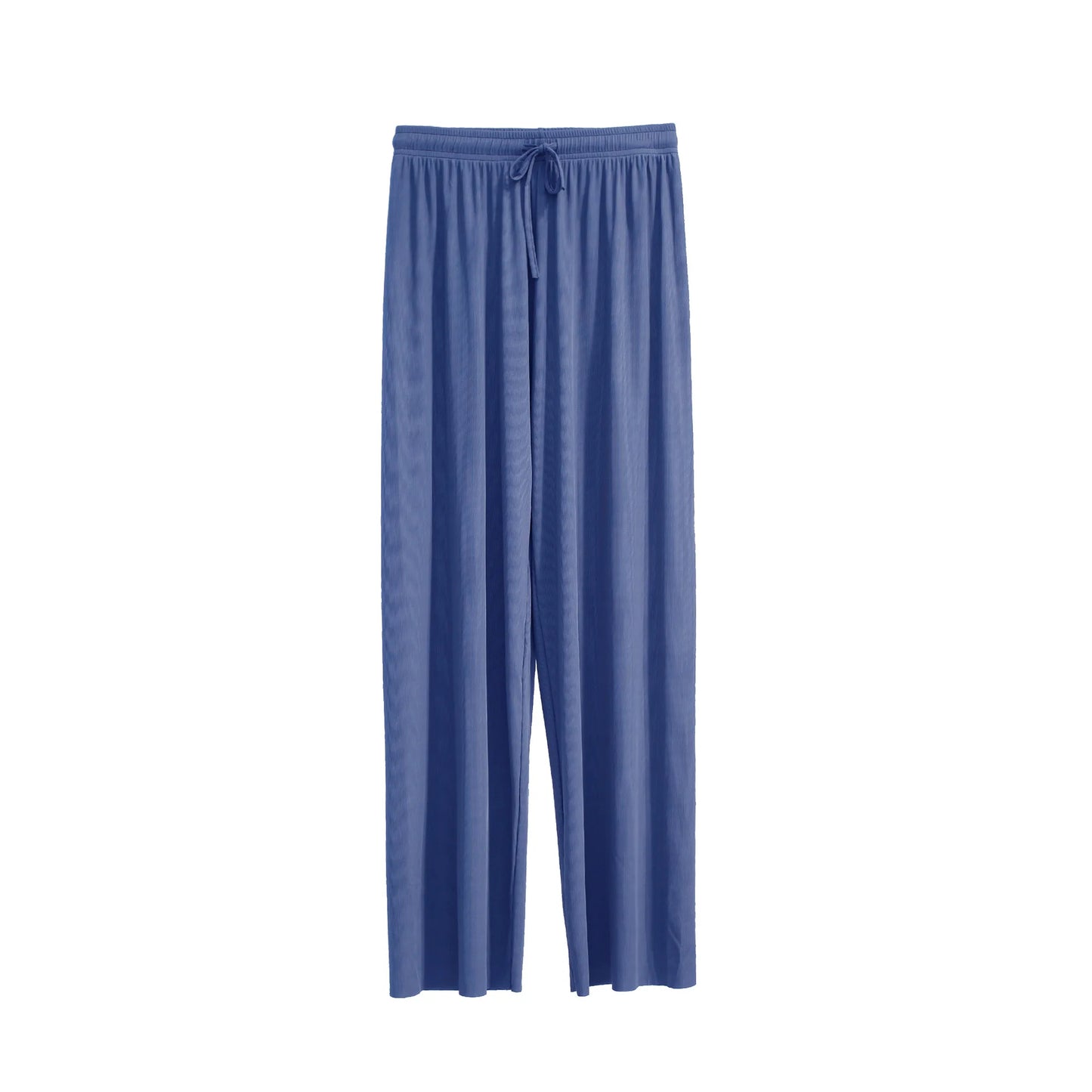 Ankle-Length Wide Leg Casual Pants