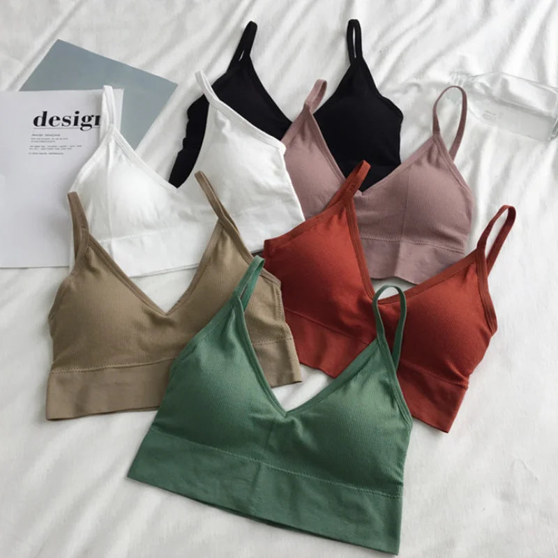 Crop Top Cami Bra