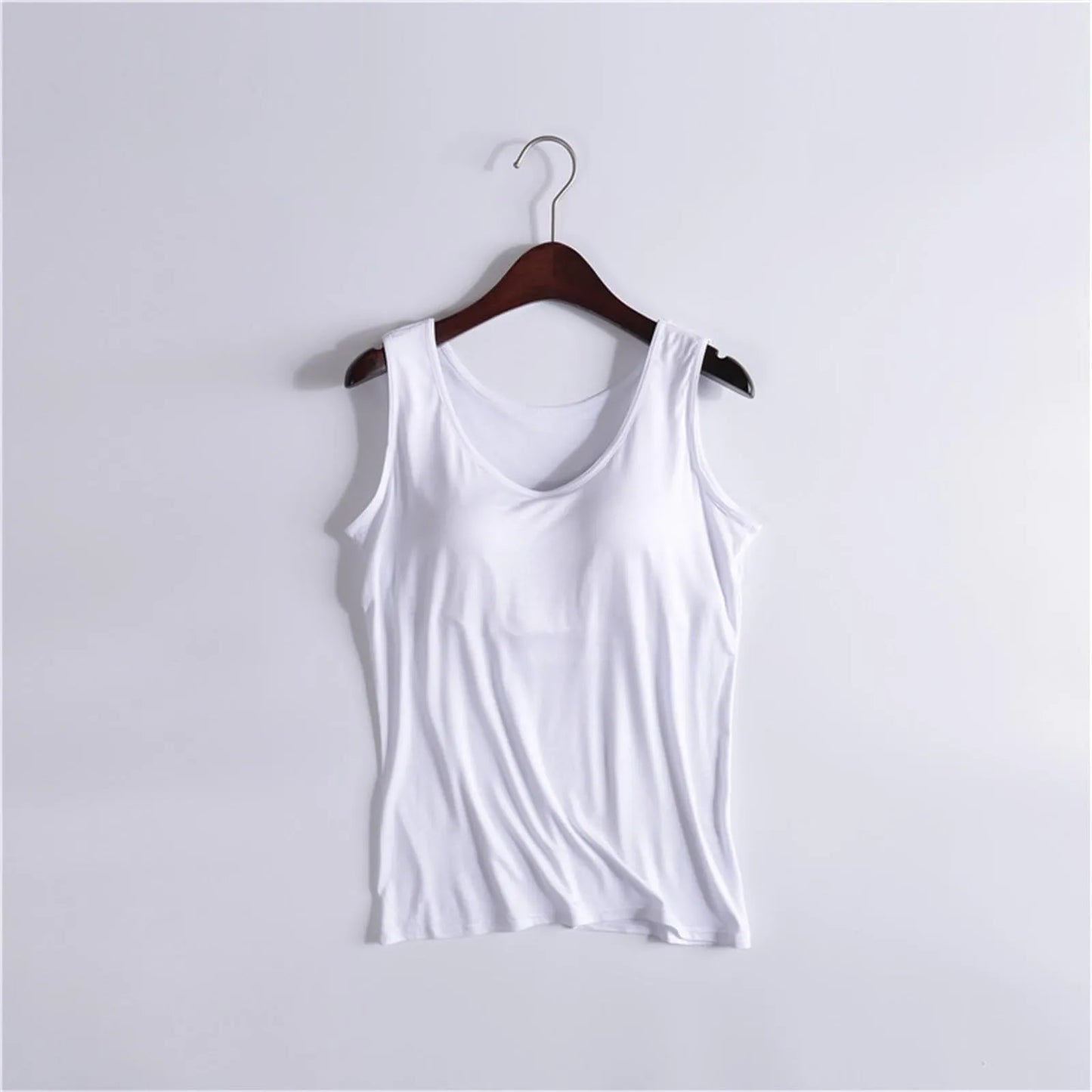 Basic Tank Top with Padded Bra
