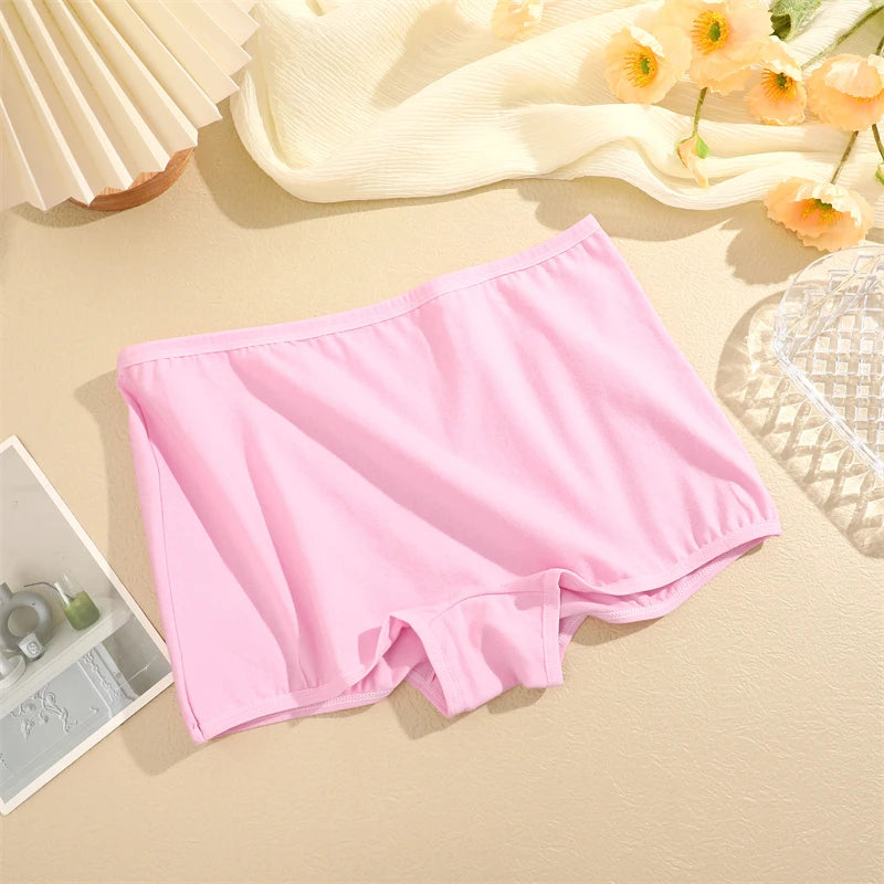 Cotton Seamless Solid Color Briefs
