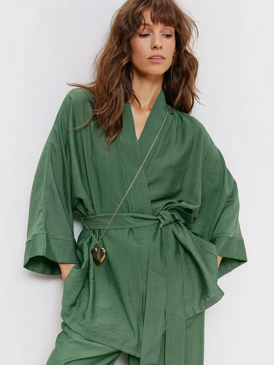 Mozuleva Long Sleeved Pajama Set