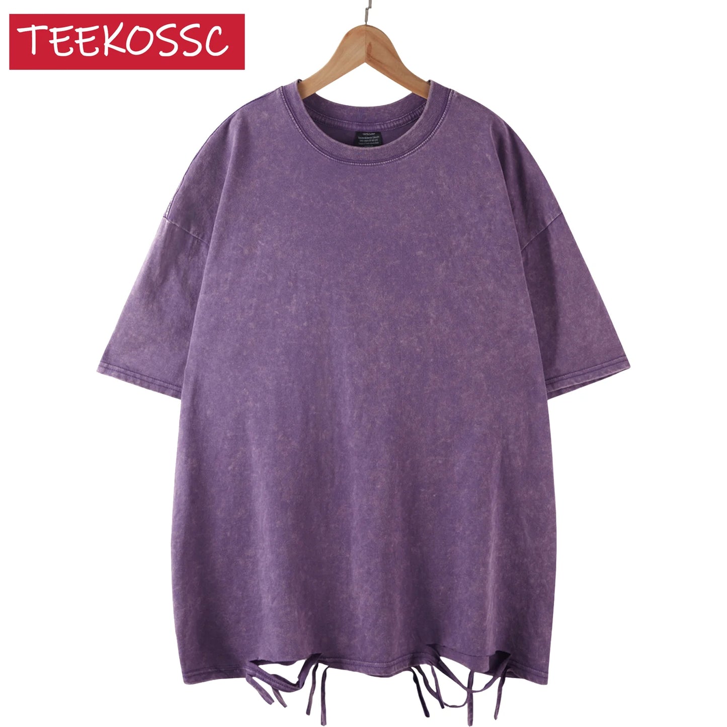 Retro Heavyweight Solid Color T-shirt