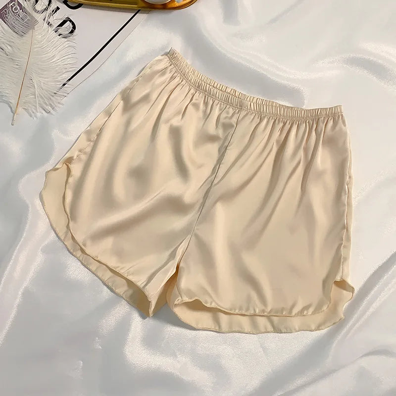 Satin Pajama Shorts