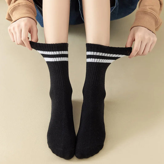 Striped Cotton Socks