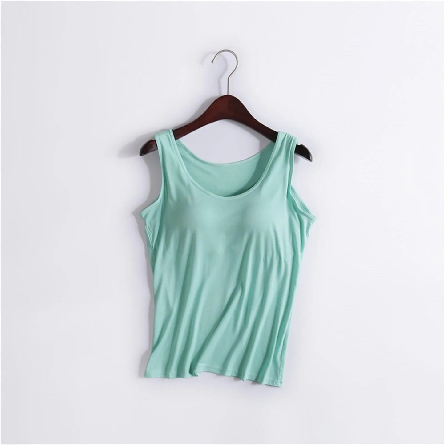 Basic Tank Top with Padded Bra