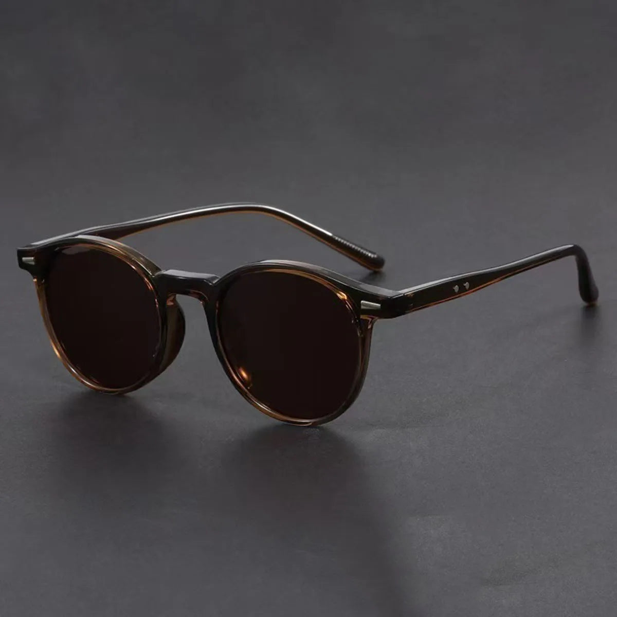 Ultra-light Round Frame UV Sunglasses