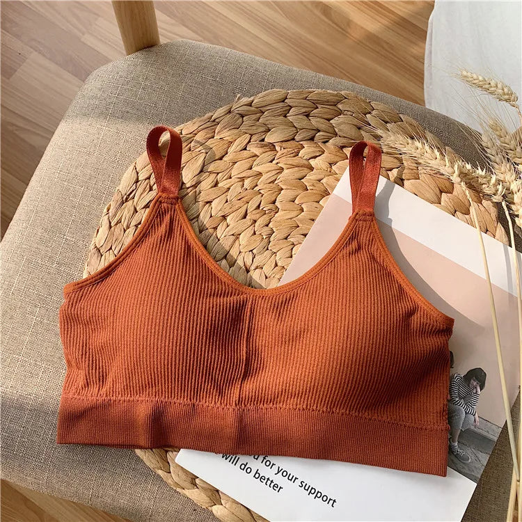 Ribbed Padded Bralette