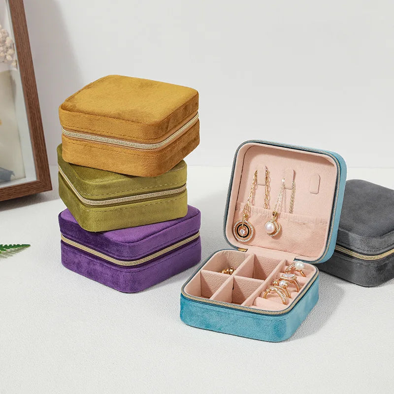 Velvet Jewelry Box
