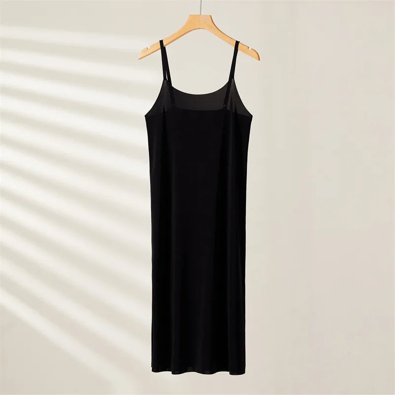Ultrathin Ice Silk Long Nightdress