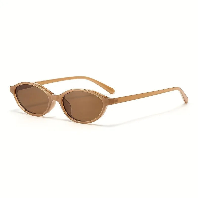Slim Oval Sunglasses
