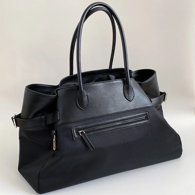 Leather And Canvas Weekender