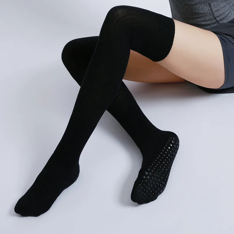 Non-slip Over-the-knee Yoga Socks