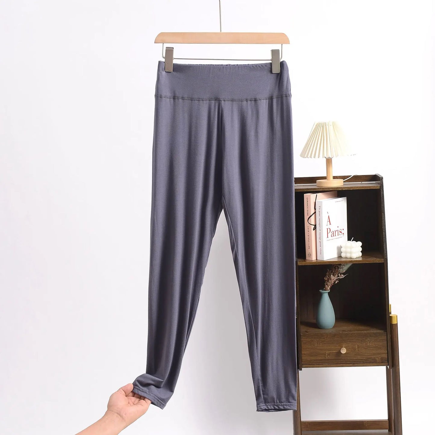 Plus Size High-Waisted Capri Leggings