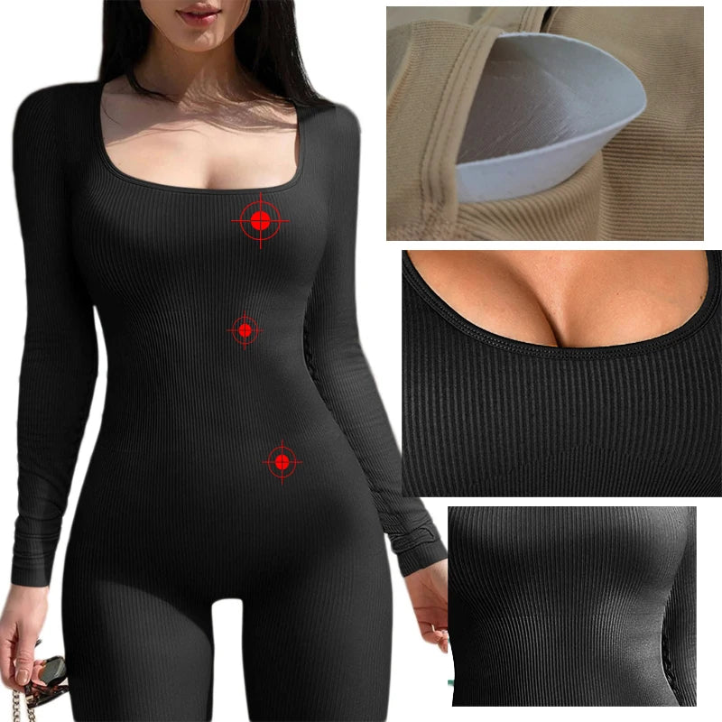 GUUDIA Push-up Shapewear Jumpsuit