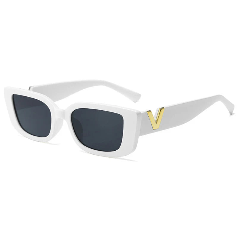 Rectangular Small Frame Sunglasses