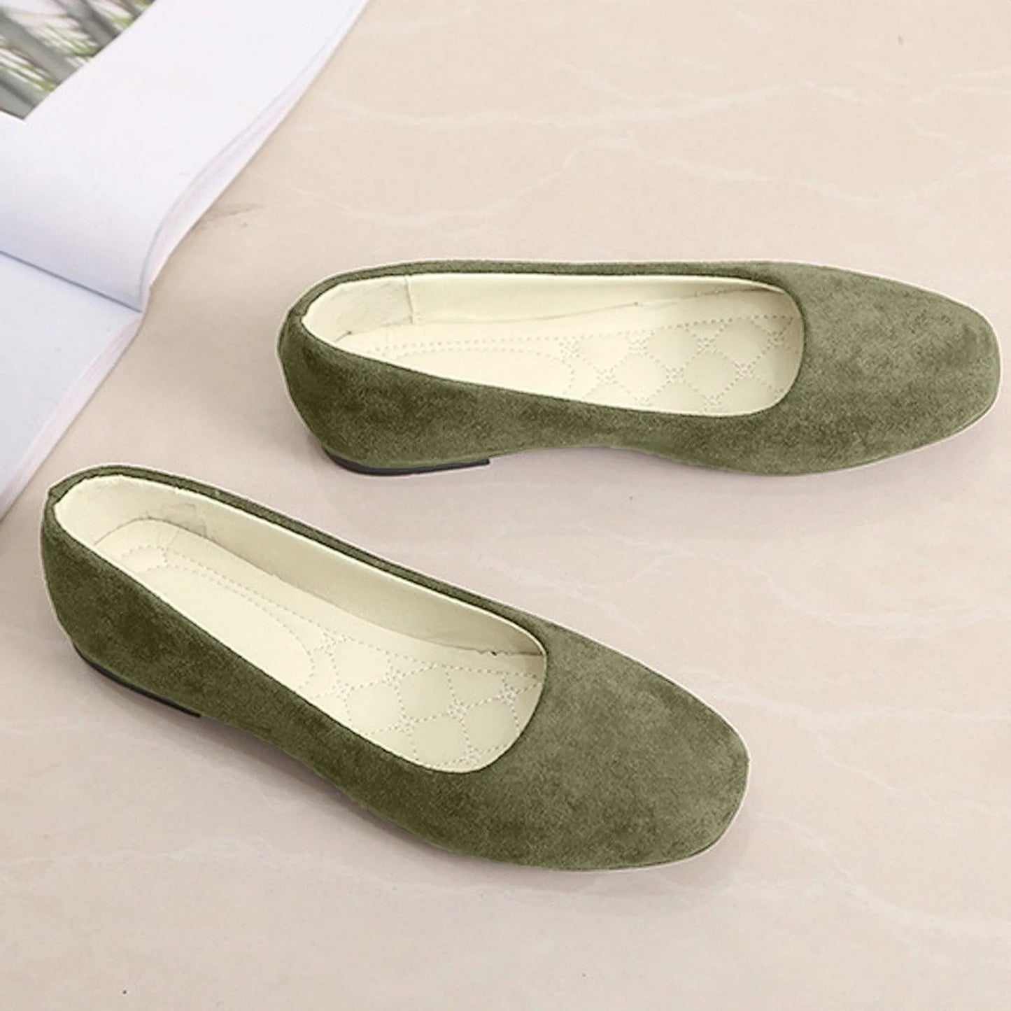 Basic Suede Flats