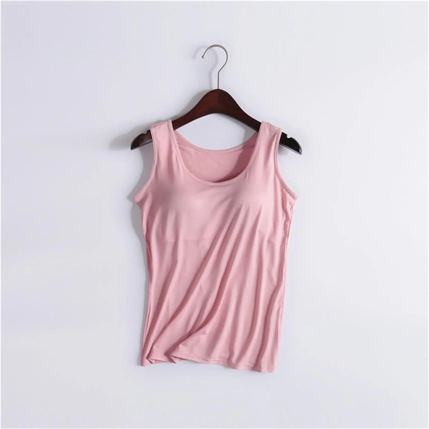 Basic Tank Top with Padded Bra