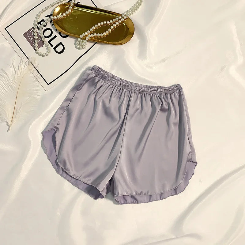 Satin Pajama Shorts