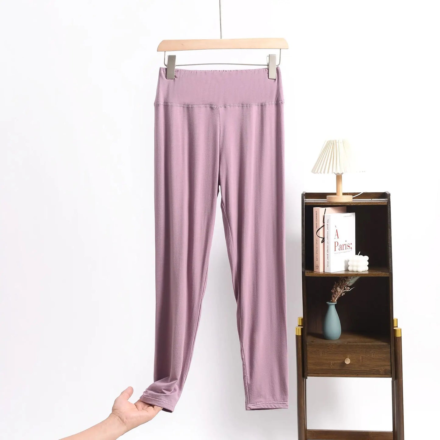 Plus Size High-Waisted Capri Leggings