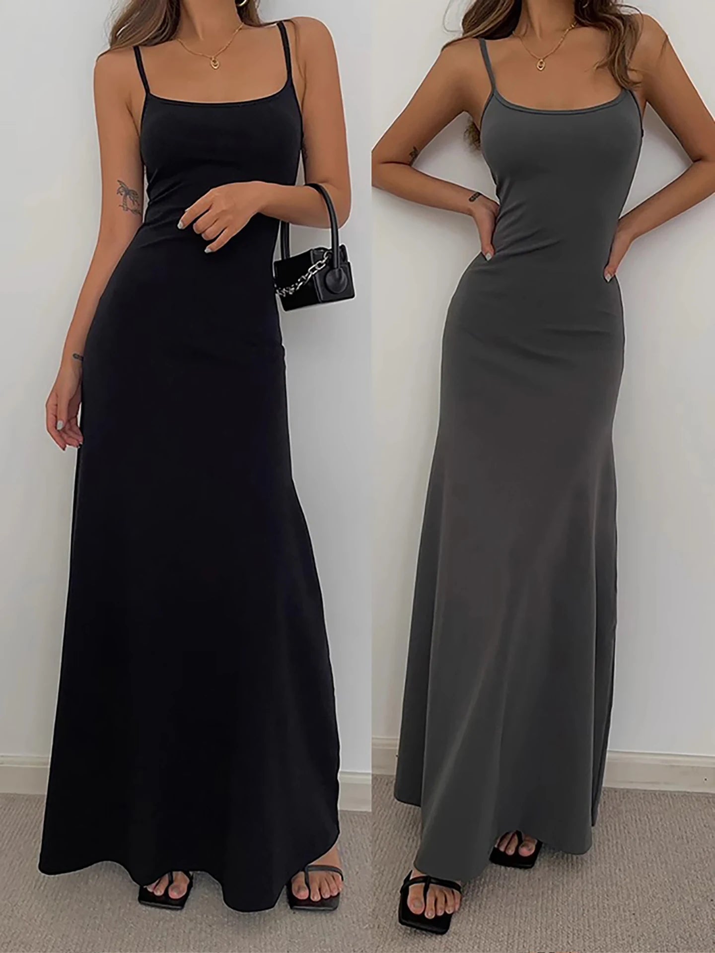 Spaghetti Strap Maxi