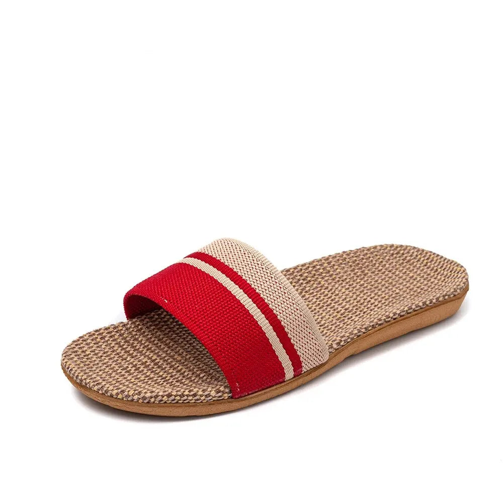 Lightweight Linen Slippers