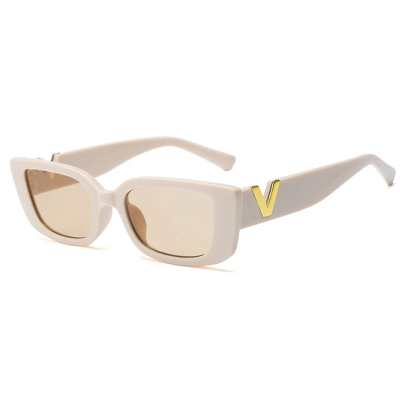 Rectangular Small Frame Sunglasses