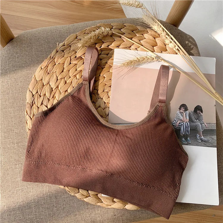 Ribbed Padded Bralette