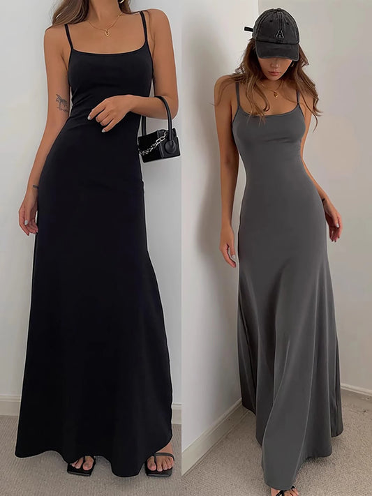Spaghetti Strap Maxi