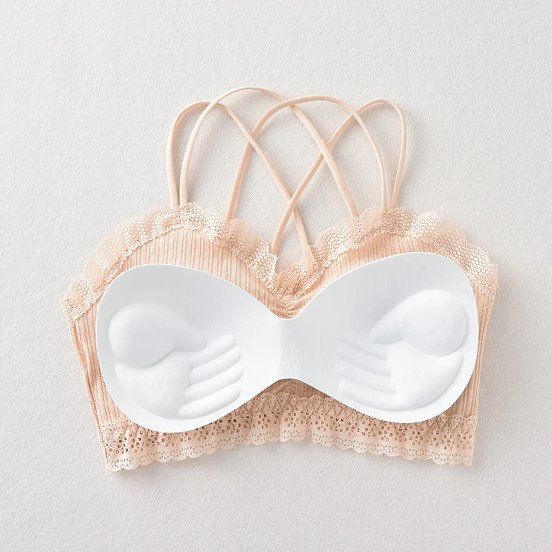 Lace Seamless Padded Bralette