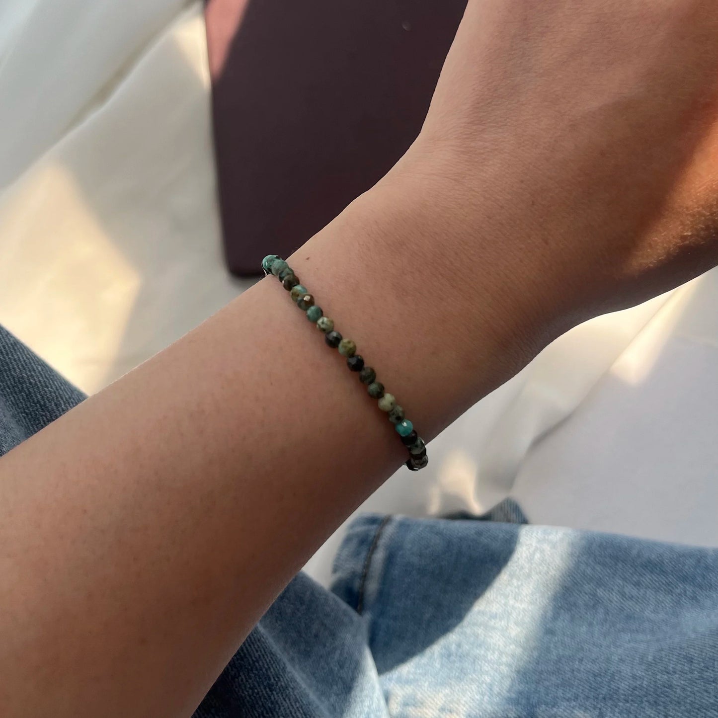 Nature Stone Beaded Bracelet