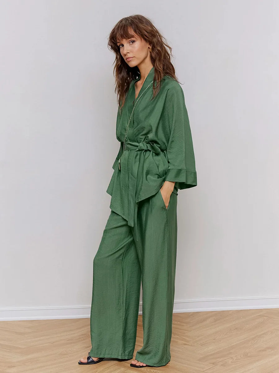 Mozuleva Long Sleeved Pajama Set