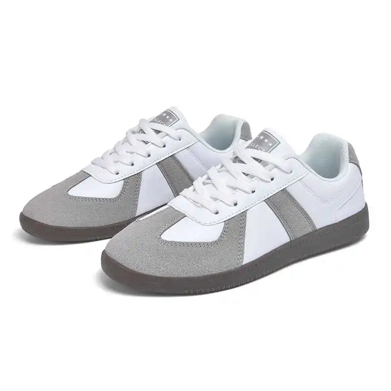 Faux Leather Sneakers