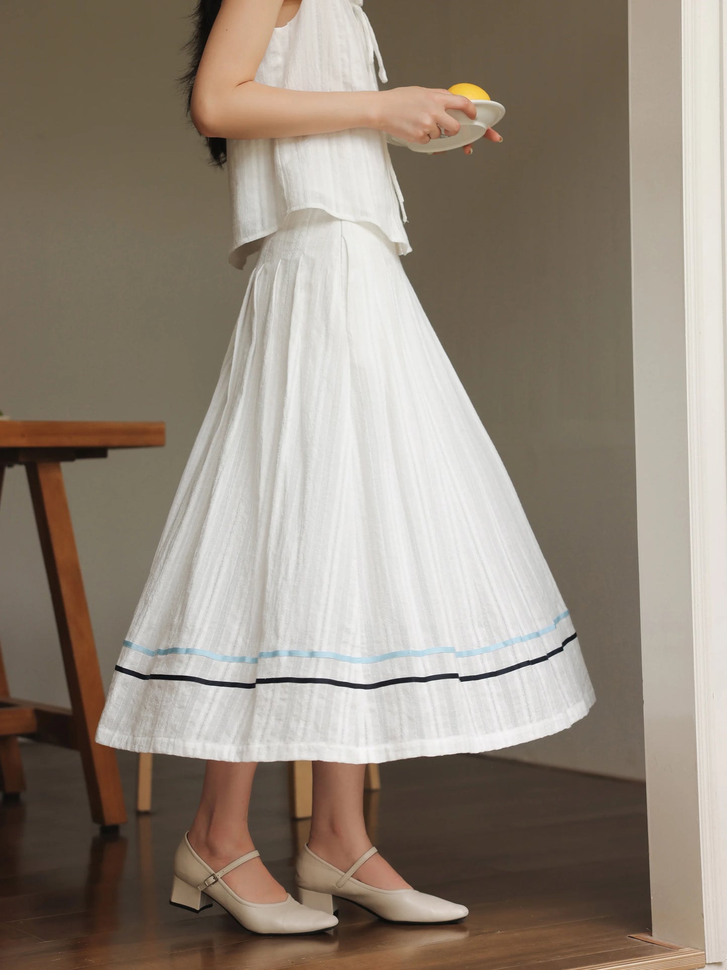 Two Piece A-line Sailor Set